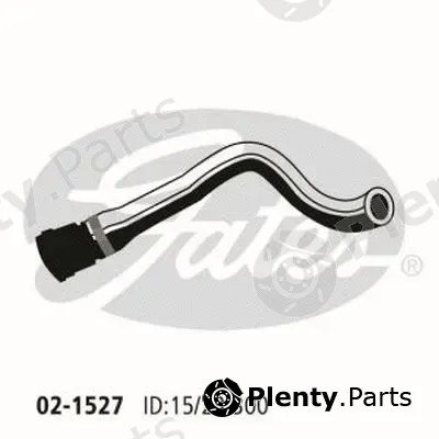 Gates-Au 02-1527 — Heater Hose