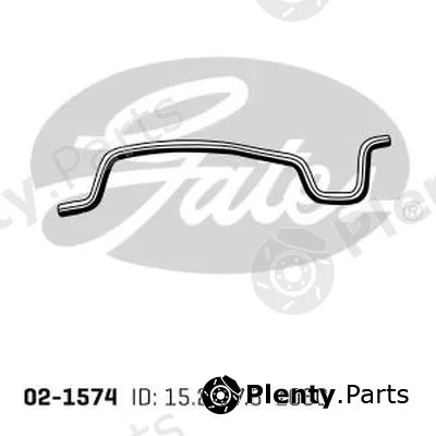 Gates-Au 02-1574 — Heater Hose