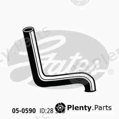 Gates-Au 05-0590 — Radiator Hose