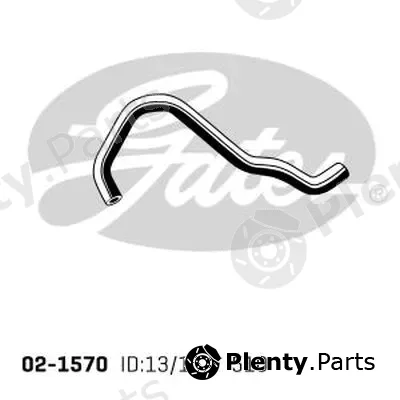 Gates-Au 02-1570 — Heater Hose