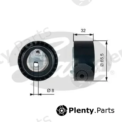 Gates-Au T43035 — Tensioner Pulley, timing belt PowerGrip®
