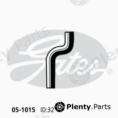 Gates-Au 05-1015 — Radiator Hose