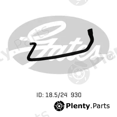 Gates-Au 02-0918 — Heater Hose