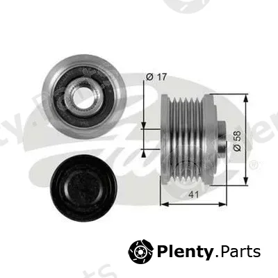 Gates-Au OAP7052 — Alternator Freewheel Clutch DriveAlign®