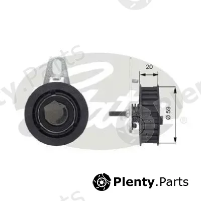 Gates-Au T43108 — Tensioner Pulley, timing belt PowerGrip®