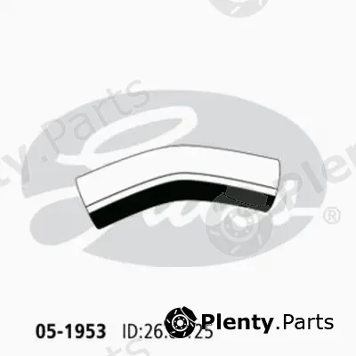 Gates-Au 05-1953 — Radiator Hose
