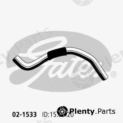 Gates-Au 02-1533 — Heater Hose