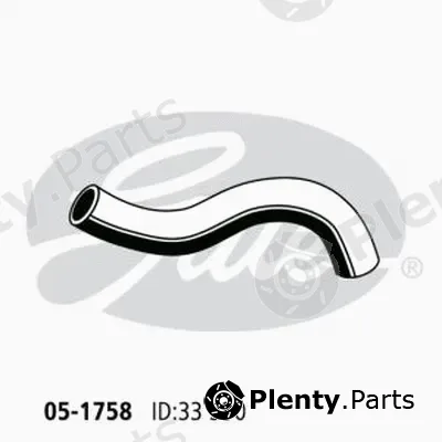 Gates-Au 05-1758 — Radiator Hose