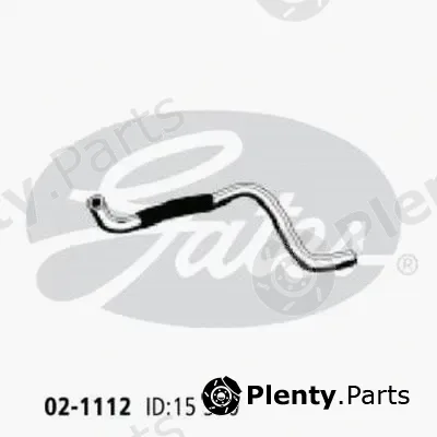 Gates-Au 02-1112 — Heater Hose