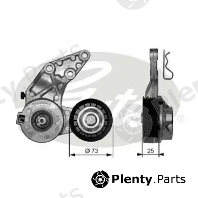 Gates-Au 39067 — Belt Tensioner, V-ribbed belt DriveAlign®