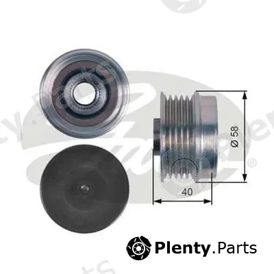 Gates-Au OAP7132 — Alternator Freewheel Clutch DriveAlign®