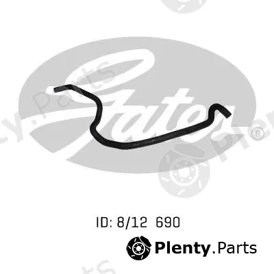 Gates-Au 02-1245 — Heater Hose