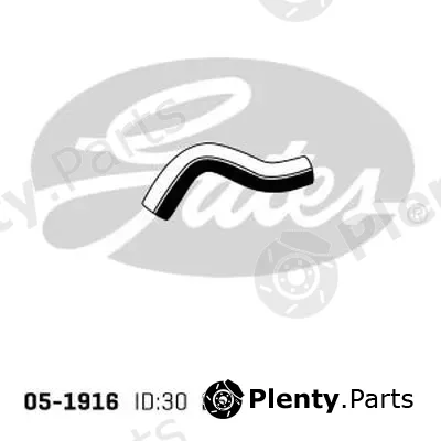 Gates-Au 05-1916 — Radiator Hose