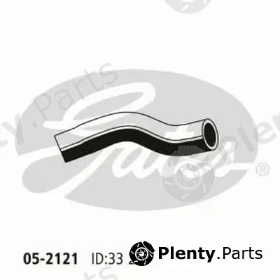 Gates-Au 05-2121 — Radiator Hose