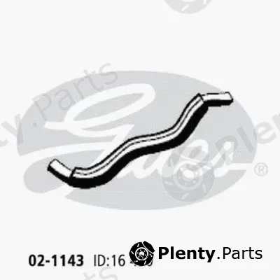 Gates-Au 02-1143 — Heater Hose