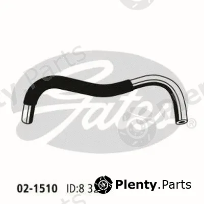 Gates-Au 02-1510 — Heater Hose