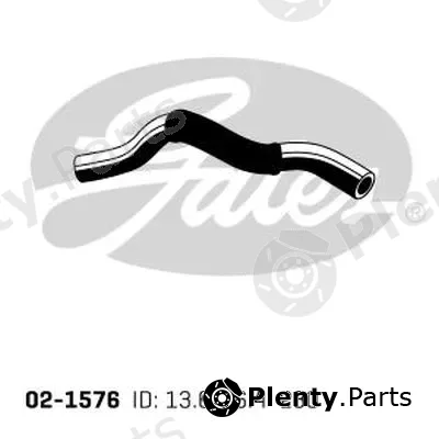 Gates-Au 02-1576 — Heater Hose