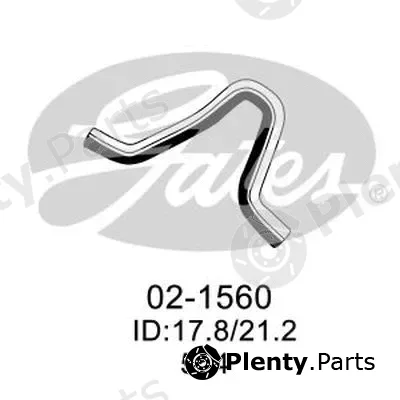 Gates-Au 02-1560 — Heater Hose