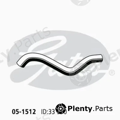 Gates-Au 05-1512 — Radiator Hose