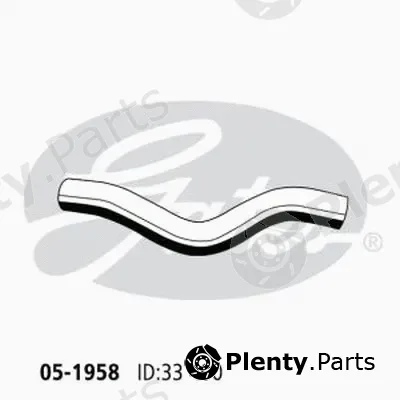 Gates-Au 05-1958 — Radiator Hose