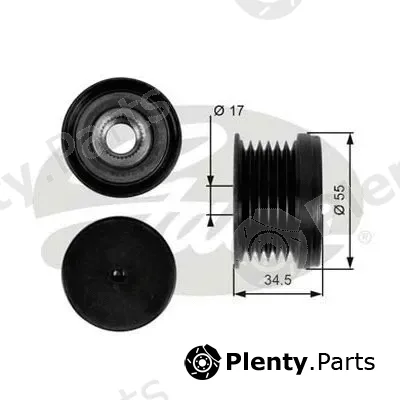 Gates-Au OAP7090 — Alternator Freewheel Clutch DriveAlign®