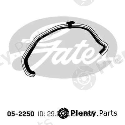 Gates-Au 05-2250 — Radiator Hose