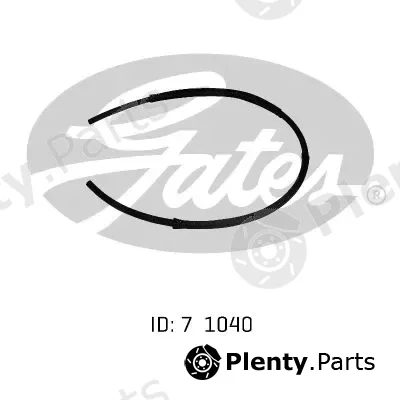 Gates-Au 02-1064 — Heater Hose