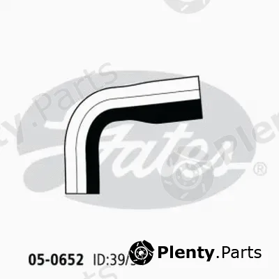 Gates-Au 05-0652 — Radiator Hose