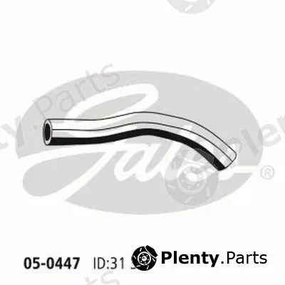 Gates-Au 05-0447 — Radiator Hose