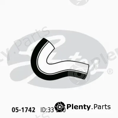 Gates-Au 05-1742 — Radiator Hose