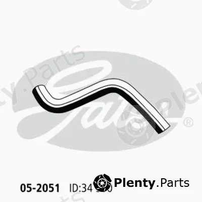Gates-Au 05-2051 — Radiator Hose