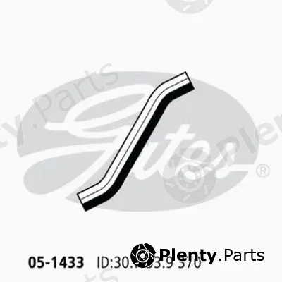 Gates-Au 05-1433 — Radiator Hose
