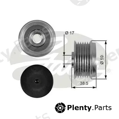 Gates-Au OAP7063 — Alternator Freewheel Clutch DriveAlign®