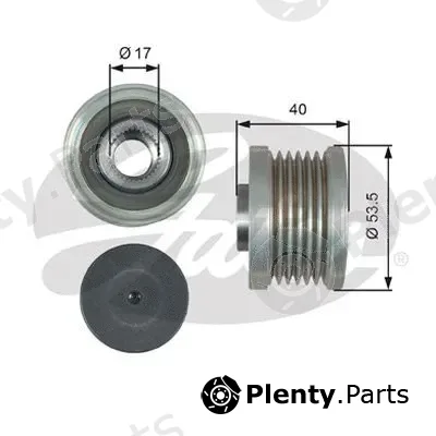 Gates-Au OAP7179 — Alternator Freewheel Clutch DriveAlign®