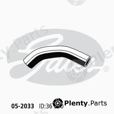 Gates-Au 05-2033 — Radiator Hose