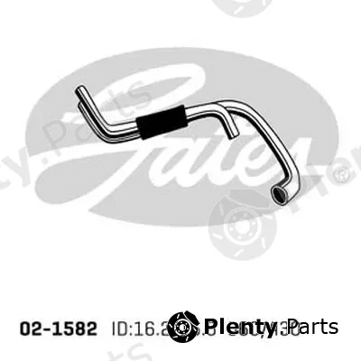 Gates-Au 02-1582 — Heater Hose