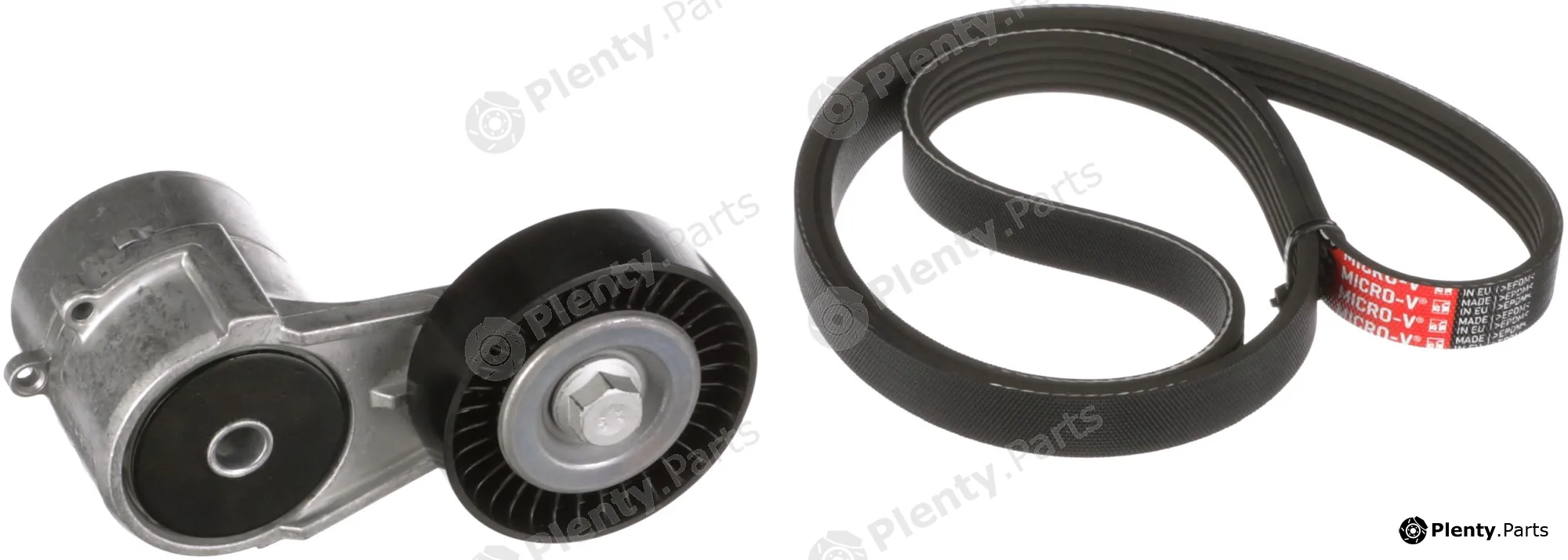 Gates-Au K015PK1210 — V-Ribbed Belt Set Micro-V® Kit