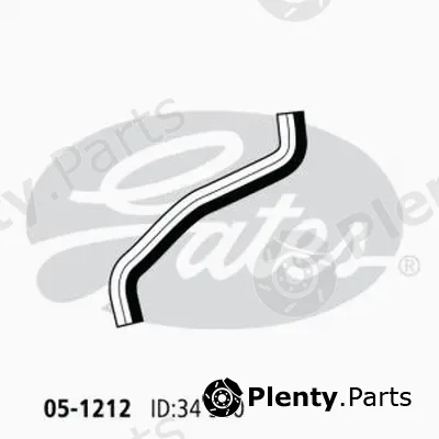 Gates-Au 05-1212 — Radiator Hose