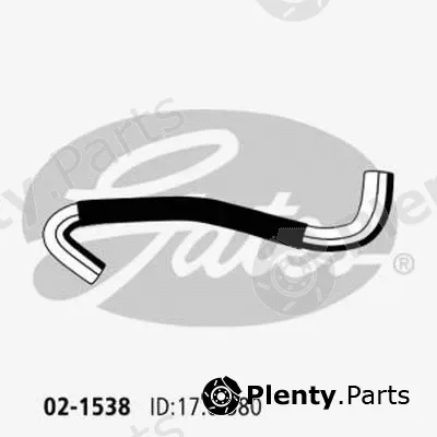 Gates-Au 02-1538 — Heater Hose
