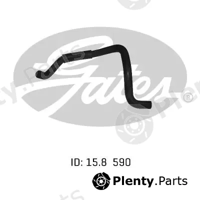 Gates-Au 02-1111 — Heater Hose