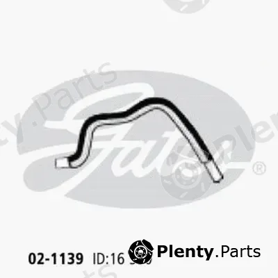 Gates-Au 02-1139 — Heater Hose