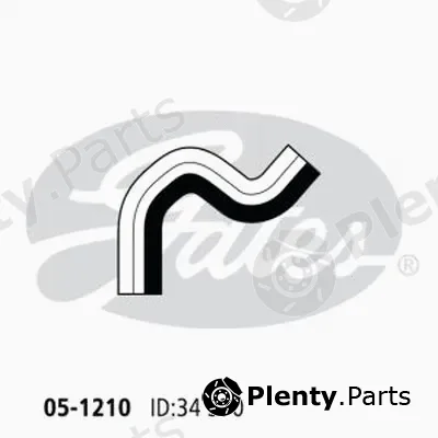 Gates-Au 05-1210 — Radiator Hose