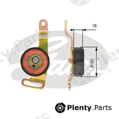 Gates-Au 39119 — Belt Tensioner, V-ribbed belt DriveAlign®