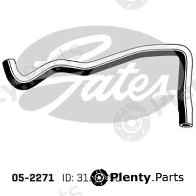 Gates-Au 05-2271 — Radiator Hose