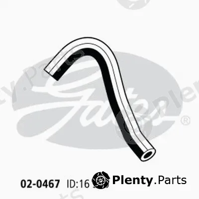 Gates-Au 02-0467 — Heater Hose