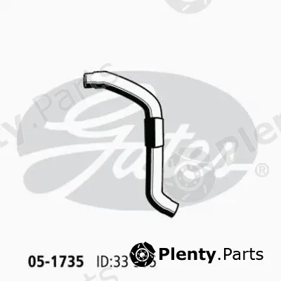 Gates-Au 05-1735 — Radiator Hose