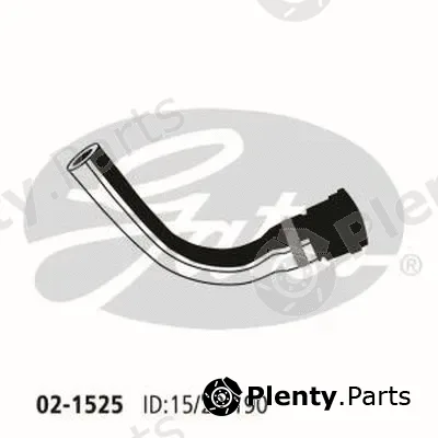 Gates-Au 02-1525 — Heater Hose