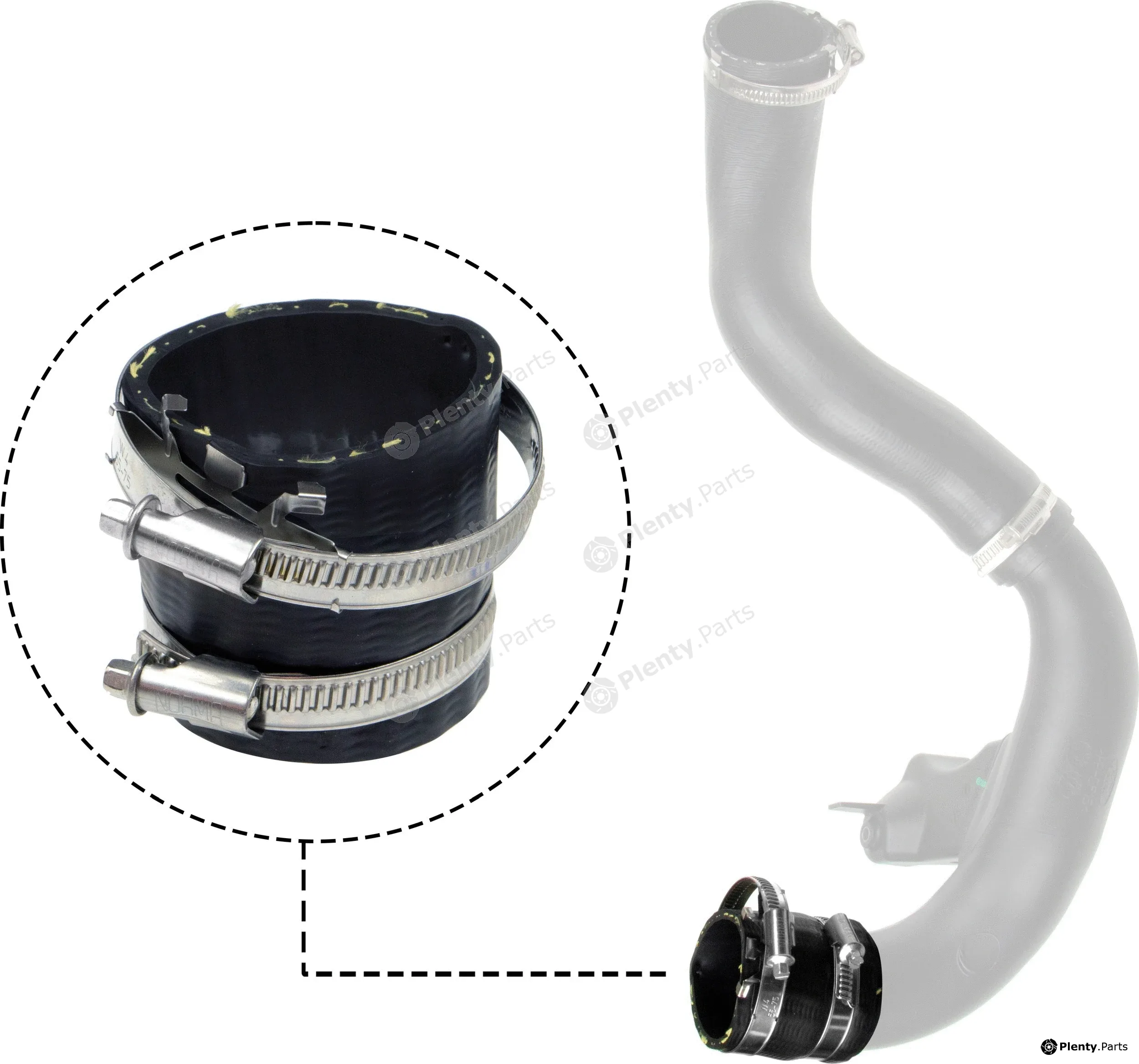 Gates-Au 09-1499 — Charge Air Hose