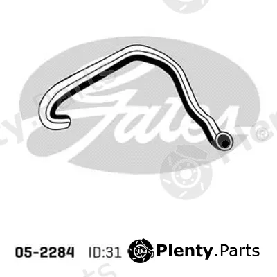 Gates-Au 05-2284 — Radiator Hose