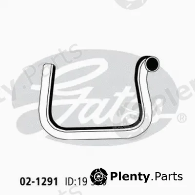 Gates-Au 02-1291 — Heater Hose